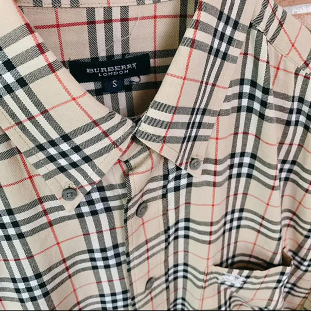 BURBERRY(バーバリー)のBURBERRY バーバリー ロンドン BDシャツ ノバチェック 0514 メンズのトップス(シャツ)の商品写真