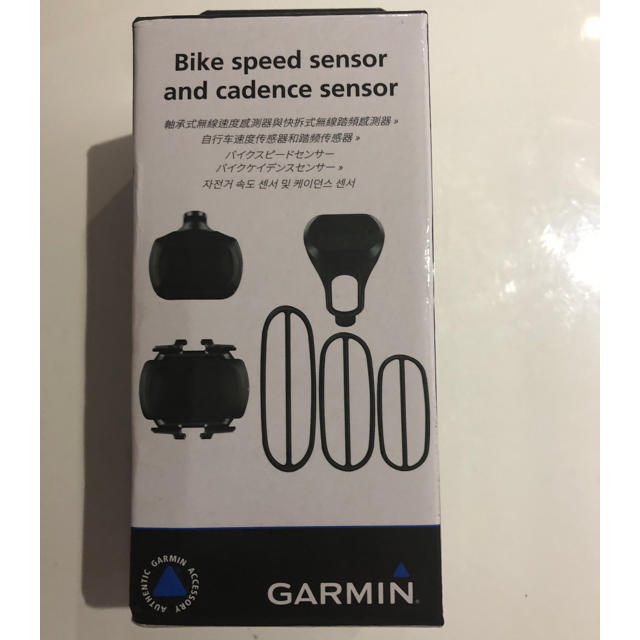 新品 GARMIN スピードセンサー ケイデンスセンサー ガーミン自転車