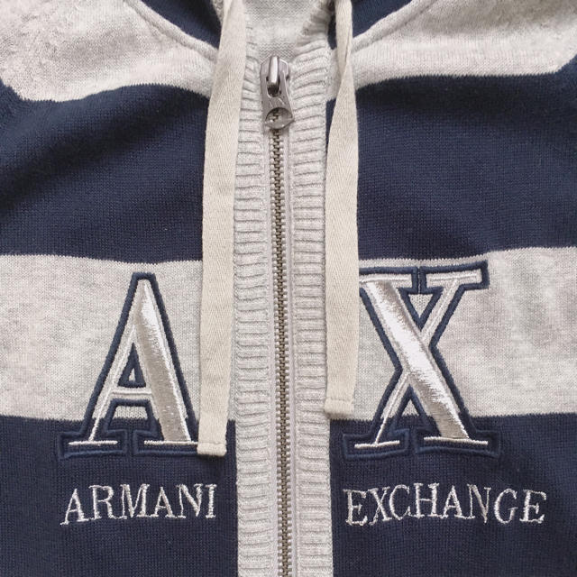 ARMANI EXCHANGE(アルマーニエクスチェンジ)のアルマーニ エクスチェンジのニットパーカー レディースのトップス(パーカー)の商品写真