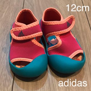 アディダス(adidas)の美品！adidas ベビー サンダル シューズ 12cm(サンダル)