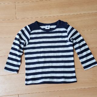 プチバトー(PETIT BATEAU)のプチバトー　長袖　ベビー(シャツ/カットソー)