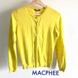 マカフィー(MACPHEE)の《新品》MACPHEE カーディガン(カーディガン)