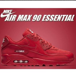 ナイキ(NIKE)のNIKE ナイキ エアマックス90 ユニバーシティレッド(スニーカー)