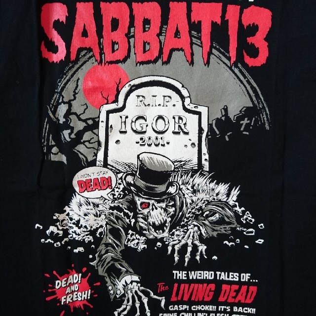 SABBAT13(サバトサーティーン)のSABBAT13  サバトサーティーン  Tシャツ メンズのトップス(Tシャツ/カットソー(半袖/袖なし))の商品写真