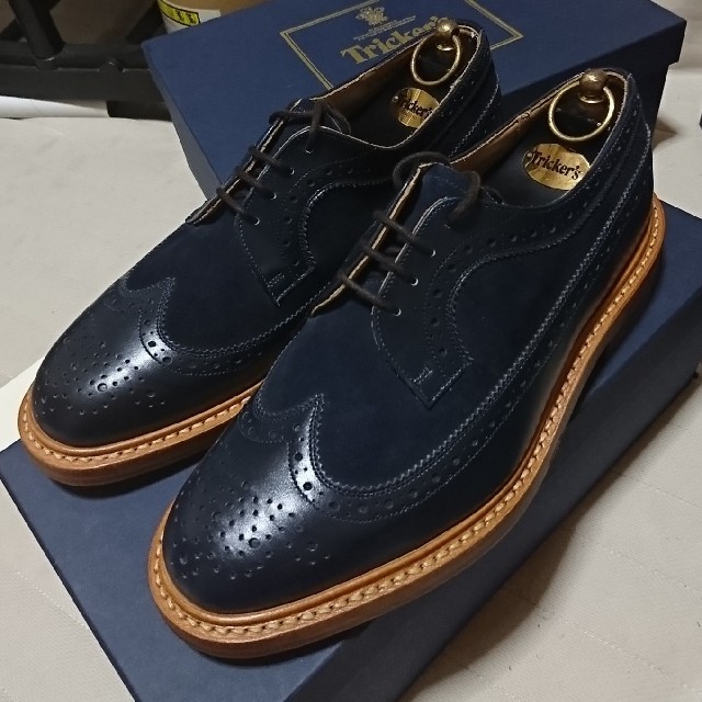 Trickers(トリッカーズ)の専用 新品未使用 Tricker's Richard リチャード 8ハーフ メンズの靴/シューズ(ドレス/ビジネス)の商品写真