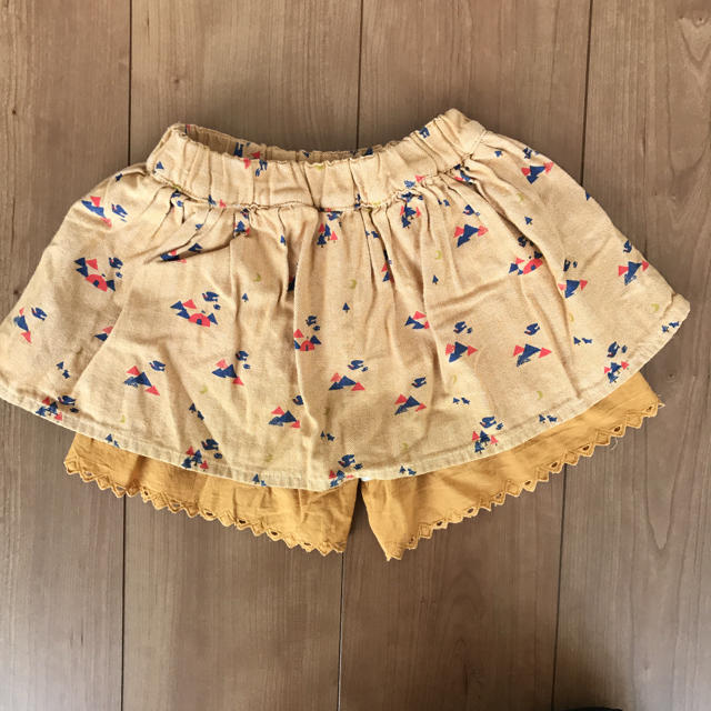 Petit jam(プチジャム)のpetit jam プチジャム キュロット スカート 90 キッズ/ベビー/マタニティのキッズ服女の子用(90cm~)(スカート)の商品写真