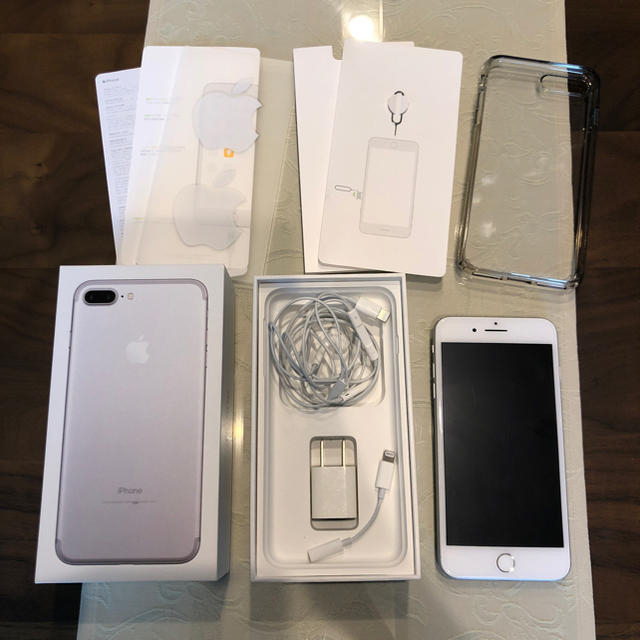 iPhone7plus silver 128GB