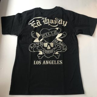 エドハーディー(Ed Hardy)のエドハーディ 天竺ラブキル刺繍T-shirtブラックM新品(Tシャツ/カットソー(半袖/袖なし))