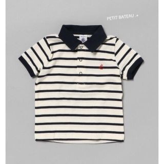 コドモビームス(こども ビームス)のpeco.さま専用★新品★PETIT BATEAU マリニエール半袖ポロシャツ(Ｔシャツ)