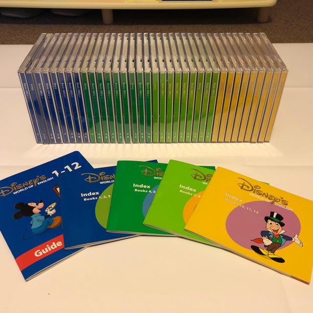 ディズニー 英語システム メインプログラム  CD全35枚セット！