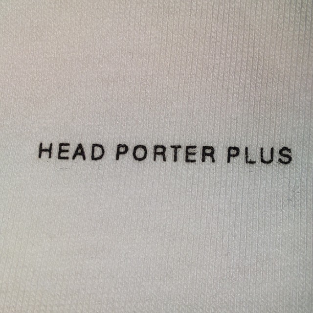 藤原ヒロシHEAD PORTER PLUSヘッドポータープラス ロンT 白XL藤原ヒロシ