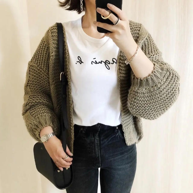 agnes b.(アニエスベー)の新品 ♡ アニエス・ベー ロゴ tシャツ T3 Mサイズ レディースのトップス(Tシャツ(半袖/袖なし))の商品写真