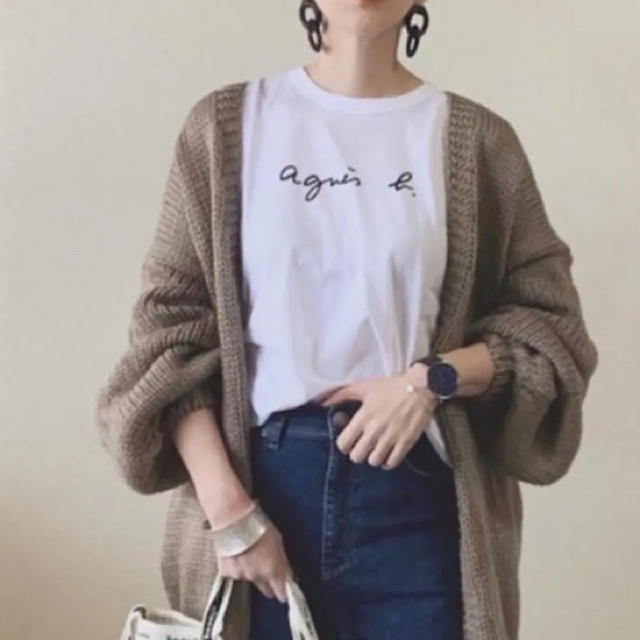 agnes b.(アニエスベー)の新品 ♡ アニエス・ベー ロゴ tシャツ T3 Mサイズ レディースのトップス(Tシャツ(半袖/袖なし))の商品写真