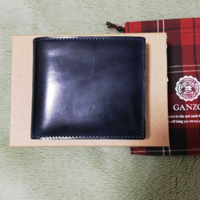 GANZO(ガンゾ)のGANZO ホーウィンシェルコードバン　札入れ メンズのファッション小物(折り財布)の商品写真