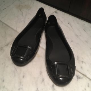 ジミーチュウ(JIMMY CHOO)のJIMMY CHOO フラット ラバーシューズ サイズ35(22㎝)(バレエシューズ)