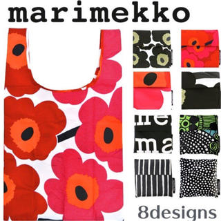 マリメッコ(marimekko)の【未使用品】マリメッコ エコバッグ  レッド(エコバッグ)