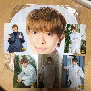 ジャニーズ(Johnny's)のキンプリ 岸優太 うちわとフォトセット(アイドルグッズ)