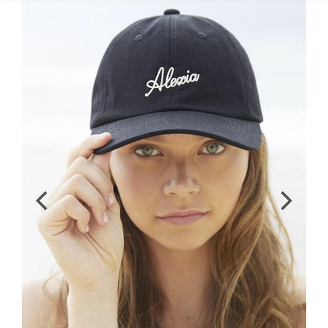 ALEXIA STAM(アリシアスタン)のアリシアスタン Logo Cap Black レディースの帽子(キャップ)の商品写真