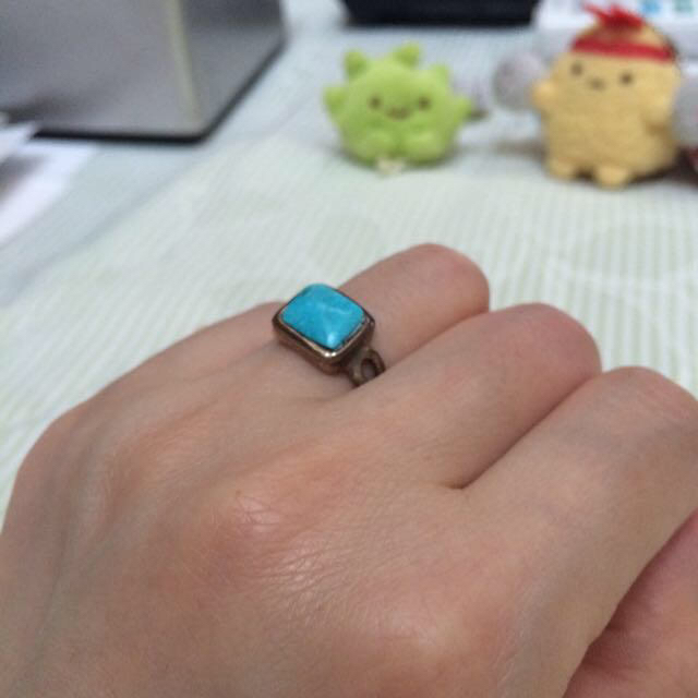 ターコイズ リング レディースのアクセサリー(リング(指輪))の商品写真