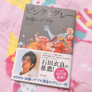 カドカワショテン(角川書店)のピンクとグレー(文学/小説)