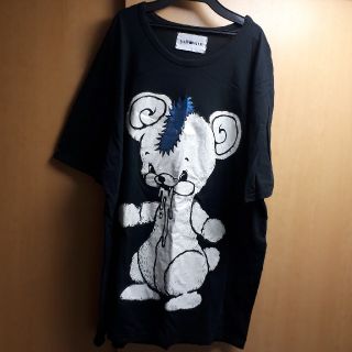 ヤポンスキー(yaponskii)の【送料込】monomania よだれベアBIGTシャツ(Tシャツ/カットソー(半袖/袖なし))