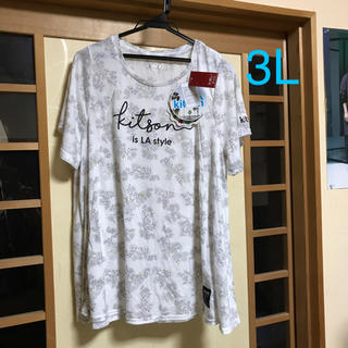 シマムラ(しまむら)のしまむら 大きいサイズ TシャツAライン 新品(Tシャツ(半袖/袖なし))