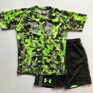 アンダーアーマー(UNDER ARMOUR)の★UNDER ARMOUR★Tシャツ ハーフパンツ セットアップ YMD 140(その他)