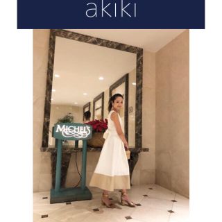 akiki   アキキ ギンガムチェック ワンピース