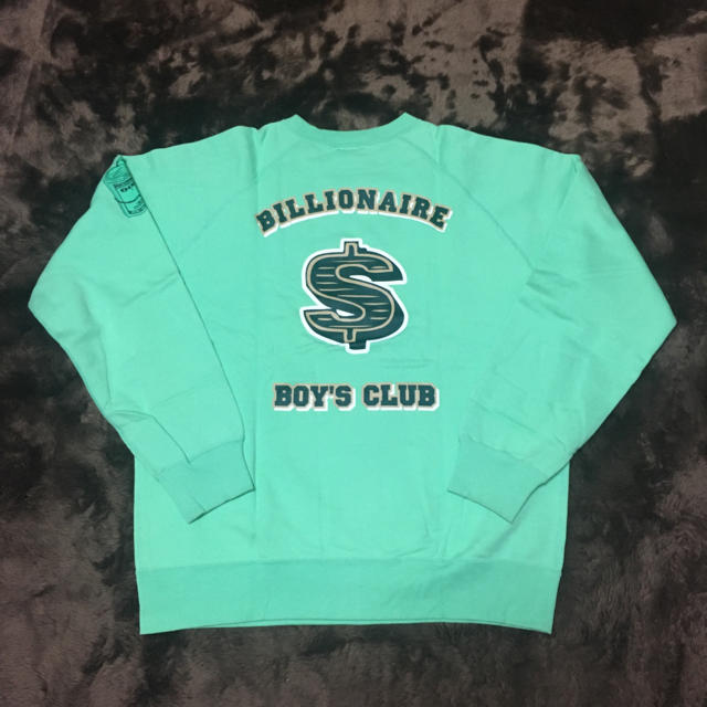 BBC(ビリオネアボーイズクラブ)のBBC Billionaire Boys Club Sweat 蛍光グリーン  メンズのトップス(パーカー)の商品写真