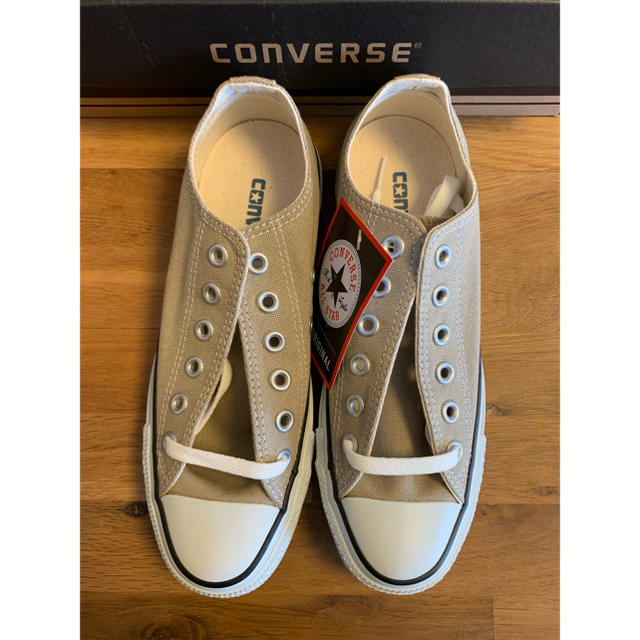 CONVERSE(コンバース)のコンバース オールスター ベージュ 24.5cm 新品未使用 レディースの靴/シューズ(スニーカー)の商品写真