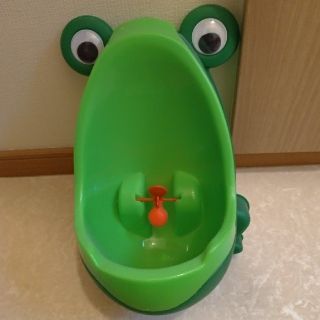 【ぷちぱんまん様専用】　男の子用　トイレ　カエル　おまる 　トイレトレーニング(ベビーおまる)