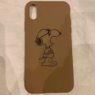 ピーナッツ(PEANUTS)のスヌーピー iPhoneX ケース(iPhoneケース)