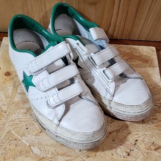 コンバース(CONVERSE)のワンスター グリーン 緑 ベルクロ(スニーカー)