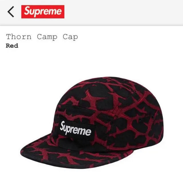 Supreme Thorn Camp Cap