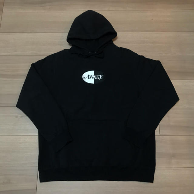 AWAKE(アウェイク)のawake ny Split Logo Patch Hoodie XLサイズ メンズのトップス(パーカー)の商品写真