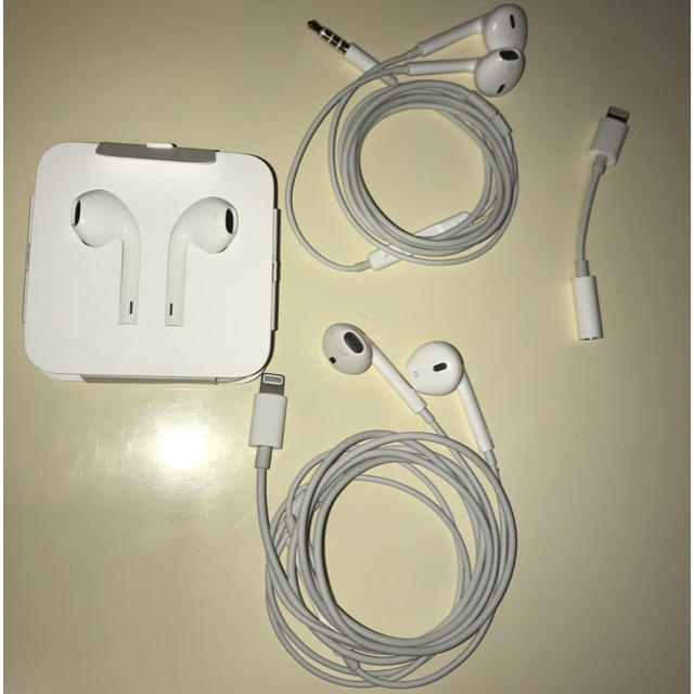 Apple純正 イヤホンマイク USED、未使用有。