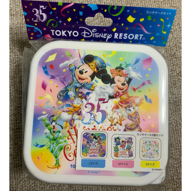 TOKYODISNEYRESORTランチケース3個セット