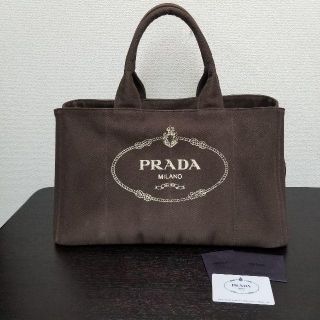 プラダ(PRADA)のプラダ　カナパ　トートバッグ　Lサイズ　モカカラー(トートバッグ)