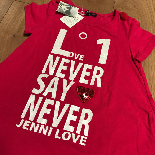 JENNI(ジェニィ)の新品  JENNIlove  半袖ワンピース 120cm キッズ/ベビー/マタニティのキッズ服女の子用(90cm~)(ワンピース)の商品写真