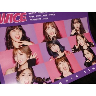 twice💗 one more time ポスター2種類 ダヒョンサナミナ