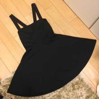 フォーエバートゥエンティーワン(FOREVER 21)のForever21 黒のジャンパースカート(その他)