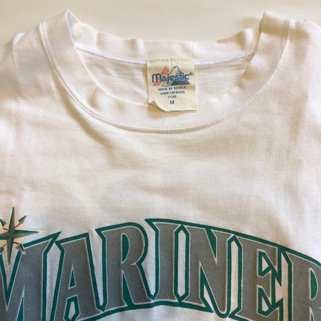 Majestic(マジェスティック)のイチローマリナーズTシャツ エンタメ/ホビーのタレントグッズ(スポーツ選手)の商品写真