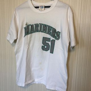 マジェスティック(Majestic)のイチローマリナーズTシャツ(スポーツ選手)