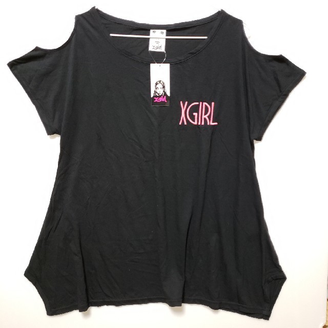 X-girl(エックスガール)のX-girl エックスガール 半袖 Tシャツ  未使用！ レディースのトップス(Tシャツ(半袖/袖なし))の商品写真