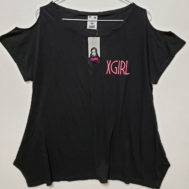 X-girl(エックスガール)のX-girl エックスガール 半袖 Tシャツ  未使用！ レディースのトップス(Tシャツ(半袖/袖なし))の商品写真