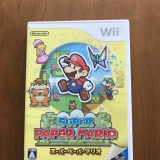 ウィー(Wii)のスーパーペーパーマリオ  Wii ソフト(家庭用ゲームソフト)