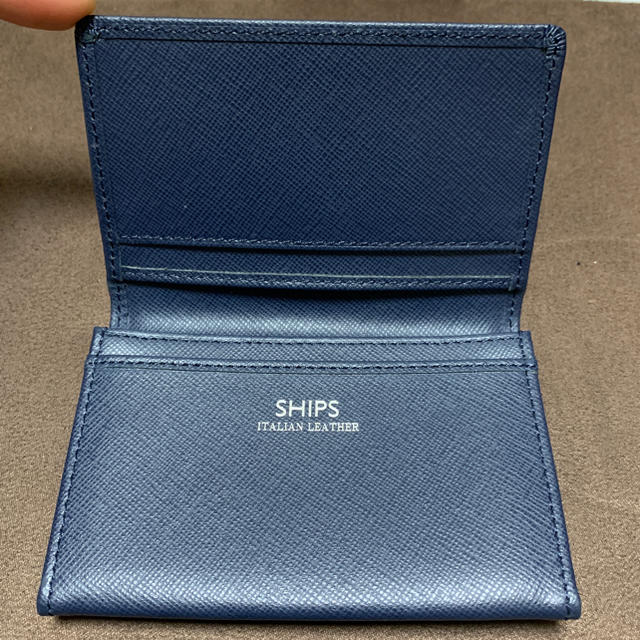 SHIPS(シップス)の名刺入れ メンズのファッション小物(名刺入れ/定期入れ)の商品写真