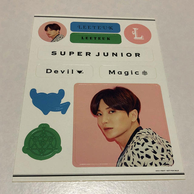 SUPER JUNIOR(スーパージュニア)のスーパージュニア SJ 会場限定 CD devil magic イトゥク  エンタメ/ホビーのCD(K-POP/アジア)の商品写真