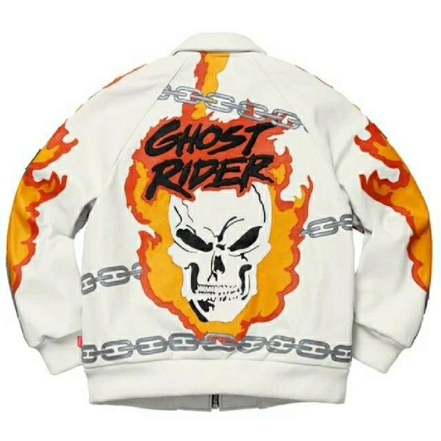 Supreme(シュプリーム)のSupreme Vanson Leather Jacket M White メンズのジャケット/アウター(レザージャケット)の商品写真