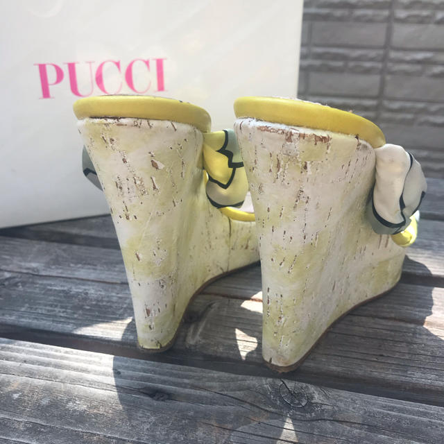 EMILIO PUCCI(エミリオプッチ)のエミリオ プッチ サンダル ウェッジソール 36 EMILIO PUCCI レディースの靴/シューズ(サンダル)の商品写真